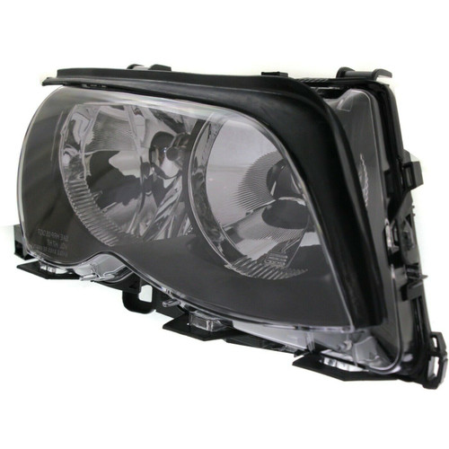 HEAD LAMP RH HALOGEN BLACK HQ REPLACEMENT FOR BMW 3 SERIES SEDAN EXCULDE 330E AND 340I 2003 PARTSLINK NUMBER BM2503122 HEAD LAMP RH HALOGEN BLACK HQ REPLACEMENT FOR BMW 3 SERIES SEDAN EXCULDE 330E AND 340I 2003 PARTSLINK NUMBER BM2503122