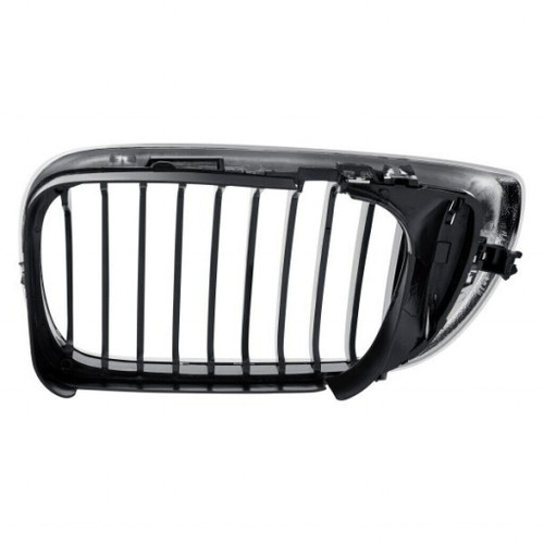 GRILLE RH CHROME/BLACK REPLACEMENT FOR BMW 3 SERIES WAGON  2003 PARTSLINK NUMBER  BM1200127