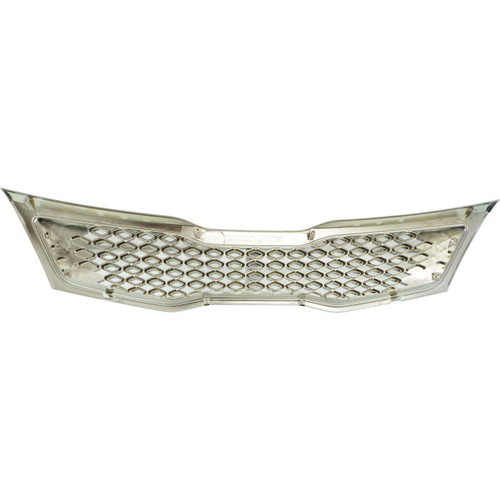 GRILLE WITH CHROME MOULDING FOR KOREA BUILT EX AND LX MODELS   REPLACEMENT FOR KIA OPTIMA 2013 PARTSLINK NUMBER  KI1200143