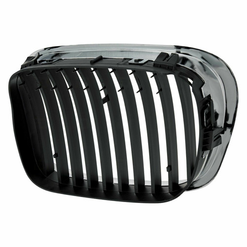 GRILLE RH CHROME/BLACK 525I/530I REPLACEMENT FOR BMW 5 SERIES 2003 PARTSLINK NUMBER BM1200139 GRILLE RH CHROME/BLACK 525I/530I REPLACEMENT FOR BMW 5 SERIES 2003 PARTSLINK NUMBER BM1200139