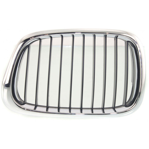 GRILLE LH CHROME/BLACK 525I/530I REPLACEMENT FOR BMW 5 SERIES 2003 PARTSLINK NUMBER  BM1200138