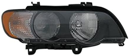 HEAD LAMP RH HALOGEN WHITE TURN SIGNAL HQ REPLACEMENT FOR BMW X5 2003 PARTSLINK NUMBER BM2519110 HEAD LAMP RH HALOGEN WHITE TURN SIGNAL HQ REPLACEMENT FOR BMW X5 2003 PARTSLINK NUMBER BM2519110