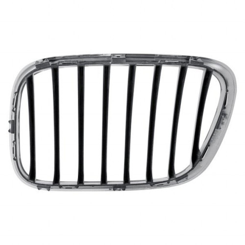 GRILLE RH CHROME/TITAN COLOR REPLACEMENT FOR BMW X5 2003 PARTSLINK NUMBER BM1200155 GRILLE RH CHROME/TITAN COLOR REPLACEMENT FOR BMW X5 2003 PARTSLINK NUMBER BM1200155