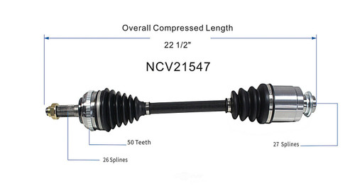 C V AXLE RH BASE REPLACEMENT FOR ACURA RSX 2006 PARTSLINK NUMBER NCV21547 C V AXLE RH BASE REPLACEMENT FOR ACURA RSX 2006 PARTSLINK NUMBER NCV21547