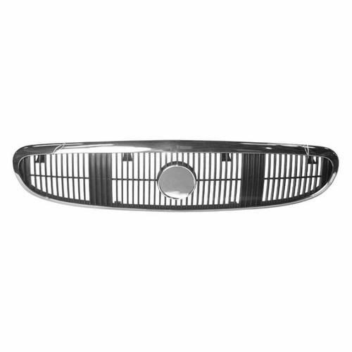 GRILLE CHROME/BLACK SE 2003 1ST DESIGN REPLACEMENT FOR BUICK REGAL 2003 PARTSLINK NUMBER GM1200466 GRILLE CHROME/BLACK SE 2003 1ST DESIGN REPLACEMENT FOR BUICK REGAL 2003 PARTSLINK NUMBER GM1200466