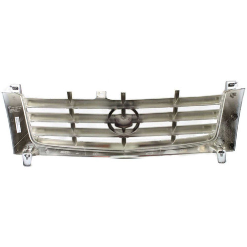 GRILLE CHROME/SILVER/BLACK REPLACEMENT FOR CADILLAC ESCALADE ESV 2003 PARTSLINK NUMBER GM1200509 GRILLE CHROME/SILVER/BLACK REPLACEMENT FOR CADILLAC ESCALADE ESV 2003 PARTSLINK NUMBER GM1200509