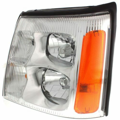 HEAD LAMP LH HID HQ REPLACEMENT FOR CADILLAC ESCALADE ESV 2003 PARTSLINK NUMBER  GM2502236