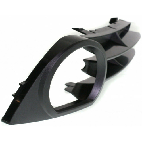 GRILLE LOWER LH W/FOG LAMP HOLE MATTE-BLACK W/O SPORT  REPLACEMENT FOR AUDI A3 2006 PARTSLINK NUMBER  AU1038103