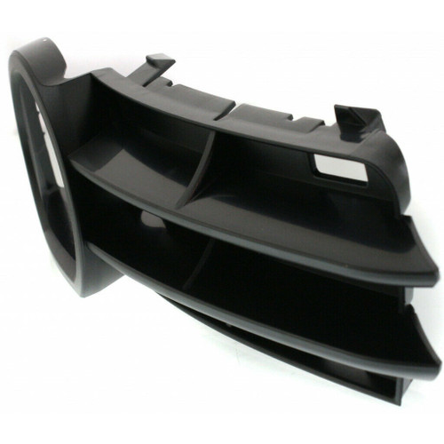 GRILLE LOWER LH W/FOG LAMP HOLE MATTE-BLACK W/O SPORT  REPLACEMENT FOR AUDI A3 2006 PARTSLINK NUMBER  AU1038103