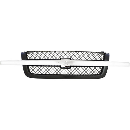 GRILLE W/PTM FRAME/CHROME MOULDING W/O CLADDING EXCLUDE SS MODEL/ 2500/3500HD /SILVERADO 03-05/AVALANCHE 02-06 REPLACEMENT FOR CHEVROLET AVALANCHE 2003 PARTSLINK NUMBER  GM1200489