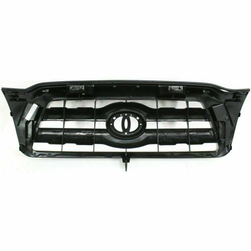 GRILLE BLACK W/PAINTABLE FRAME SR5 REPLACEMENT FOR TOYOTA TACOMA PICKUP 2WD 2005 PARTSLINK NUMBER TO1200279