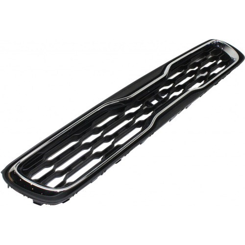 GRILLE BLACK W/CHROME MOULDING     REPLACEMENT FOR KIA S0UL 2013 PARTSLINK NUMBER  KI1200149