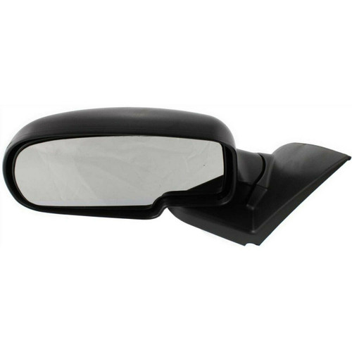 DOOR MIRROR LH MANUAL TEXTURED BLACK REPLACEMENT FOR CHEVROLET  TAHOE 2003 PARTSLINK NUMBER  GM1320230