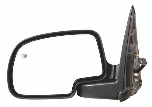 DOOR MIRROR LH POWER HTD W/MANUAL FOLDING W/PUDDLE LAMP TEXTURED W/SMOOTH CAP W/OFF ROAD REPLACEMENT FOR CHEVROLET TAHOE 2003 PARTSLINK NUMBER  GM1320252
