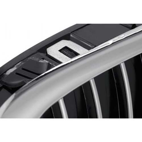 GRILLE RH CHROME/BLACK 540 REPLACEMENT FOR BMW M5 2003 PARTSLINK NUMBER BM1200137 GRILLE RH CHROME/BLACK 540 REPLACEMENT FOR BMW M5 2003 PARTSLINK NUMBER BM1200137
