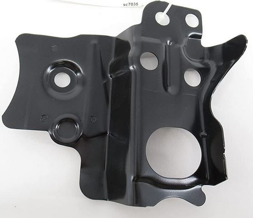 RADIATOR SUPPORT SIDE PANEL LH STEEL REPLACEMENT FOR TOYOTA TACOMA PICKUP 2WD 2005 PARTSLINK NUMBER TO1255420