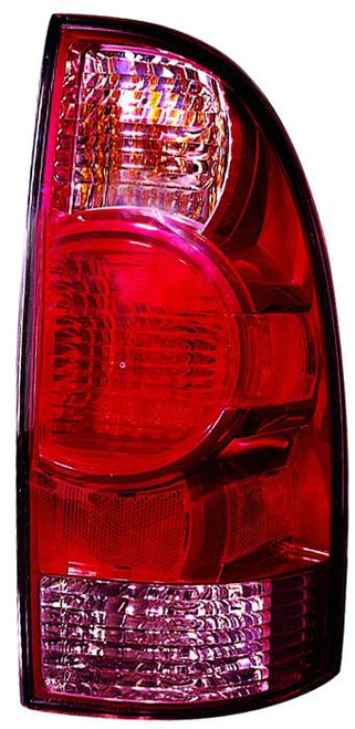 TAIL LAMP RH W/RED CENTER LENS HQ REPLACEMENT FOR TOYOTA TACOMA PICKUP 2WD 2005 PARTSLINK NUMBER TO2801158