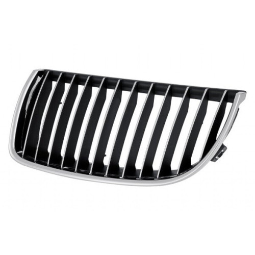 GRILLE LH CHROME.BLACK M3 2008/335I/XI 07-08/330I/XI 2006  REPLACEMENT FOR BMW 3 SERIES SEDAN (EXCLUDE 330E AND 340I) 2006 PARTSLINK NUMBER  BM1200166