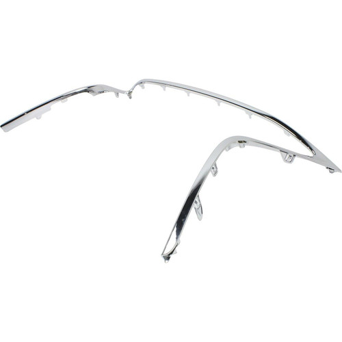 GRILLE MOULDING ALL CHROME   REPLACEMENT FOR LEXUS ES350 2013 PARTSLINK NUMBER  LX1210108