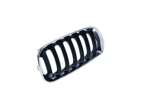 GRILLE RH CHROME.BLACK REPLACEMENT FOR BMW X3 2006 PARTSLINK NUMBER BM1200169 GRILLE RH CHROME.BLACK REPLACEMENT FOR BMW X3 2006 PARTSLINK NUMBER BM1200169