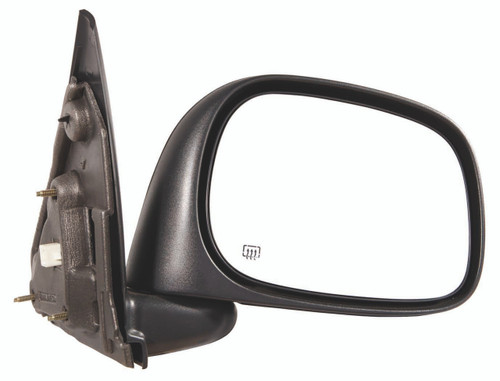 DOOR MIRROR RH POWER HTD TEXTURED W/O TOW MANUAL FOLD REPLACEMENT FOR DODGE PICKUP DODGE RAM 2500 - 3500 2003 PARTSLINK NUMBER  CH1321215