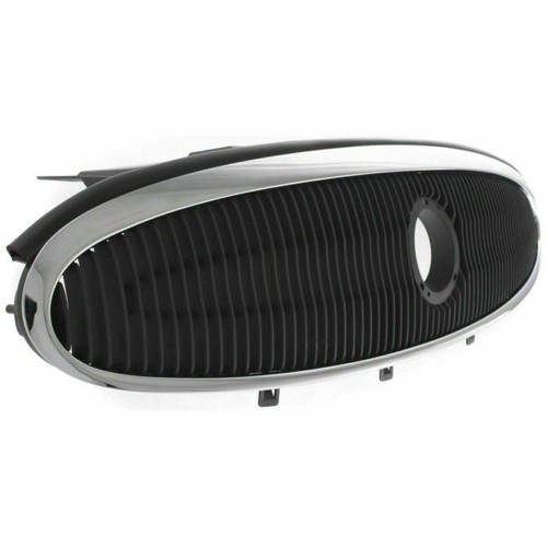 GRILLE DARKK GARY W/CHROME FRAME REPLACEMENT FOR BUICK LACROSSE 2006 PARTSLINK NUMBER GM1200561 GRILLE DARKK GARY W/CHROME FRAME REPLACEMENT FOR BUICK LACROSSE 2006 PARTSLINK NUMBER GM1200561