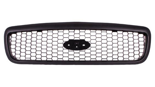 GRILLE BLACK HONEYCOMB DESIGN ALSO FITS 2001-2002 POLICE PKG REPLACEMENT FOR FORD CROWN VICTORIA 2003 PARTSLINK NUMBER  FO1200388