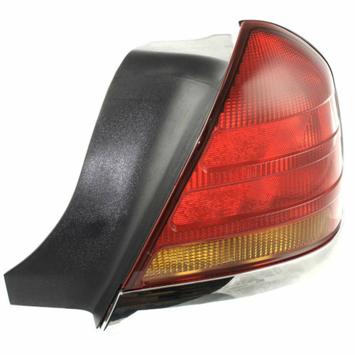 TAIL LAMP RH (CHROME MOULDING 4 BULB-RED-AMBER) HQ REPLACEMENT FOR FORD CROWN VICTORIA 2003 PARTSLINK NUMBER FO2801150 TAIL LAMP RH (CHROME MOULDING 4 BULB-RED-AMBER) HQ REPLACEMENT FOR FORD CROWN VICTORIA 2003 PARTSLINK NUMBER FO2801150