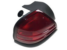TAIL LAMP LH (BLACK MOULDING SPORT-2 BULB-RED) HQ REPLACEMENT FOR FORD CROWN VICTORIA 2003 PARTSLINK NUMBER  FO2800175