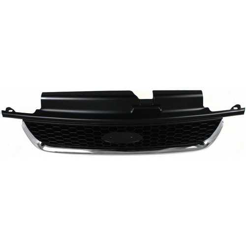 GRILLE CHROME/BLACK LTD- XLT REPLACEMENT FOR FORD ESCAPE 2003 PARTSLINK NUMBER  FO1200390
