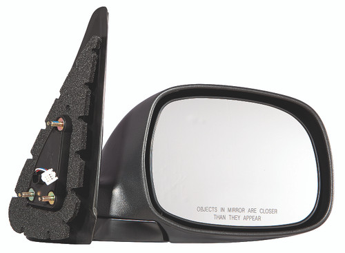 DOOR MIRROR RH POWER HTD CHROME DOUBLE CAB/SR5 REPLACEMENT FOR TOYOTA TUNDRA PICKUP 2005 PARTSLINK NUMBER TO1321228