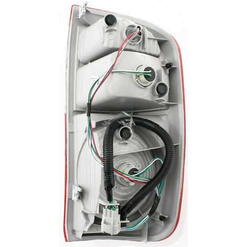 TAIL LAMP LH DOUBLE CAB WHITE/RED HQ REPLACEMENT FOR TOYOTA TUNDRA PICKUP 2005 PARTSLINK NUMBER TO2800153
