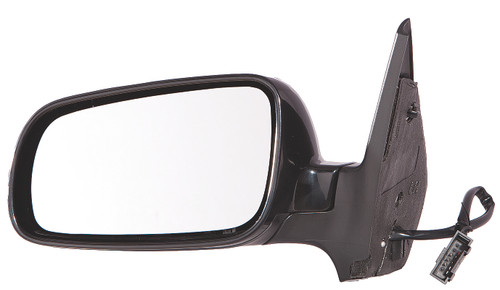 DOOR MIRROR LH POWER HTD CLEAR GLASS W/O MEMORY PTM REPLACEMENT FOR VOLKSWAGEN GOLF 2005 PARTSLINK NUMBER VW1320120