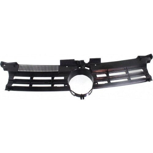GRILLE INNER FRAME MATT-BLACK REPLACEMENT FOR VOLKSWAGEN GOLF 2005 PARTSLINK NUMBER VW1207101