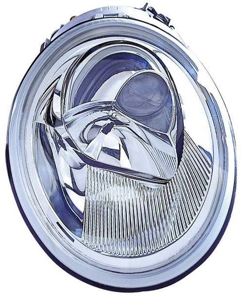 HEAD LAMP RH HALOGEN (EXCLUDE 00-02 TURBO S MODELS) HQ REPLACEMENT FOR VOLKSWAGEN BEETLE 2005 PARTSLINK NUMBER VW2503106