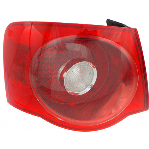 TAIL LAMP LH (RED LENS) CAPA REPLACEMENT FOR VOLKSWAGEN JETTA (TYPE 5) 2005 PARTSLINK NUMBER  VW2800123C