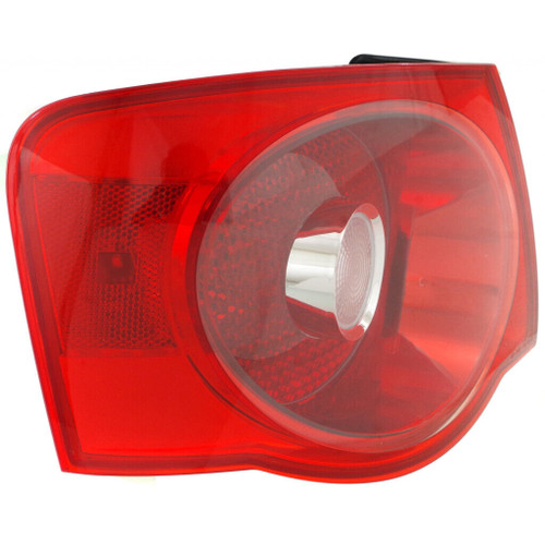 TAIL LAMP LH (RED LENS) CAPA REPLACEMENT FOR VOLKSWAGEN JETTA (TYPE 5) 2005 PARTSLINK NUMBER  VW2800123C