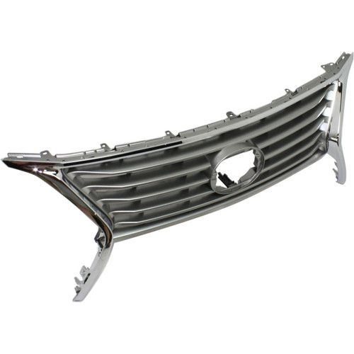 GRILLE PAINTED SILVER W/CHROME MLDG W/O F SPORT (CAN BULT) REPLACEMENT FOR LEXUS RX350 2013 PARTSLINK NUMBER LX1200144 GRILLE PAINTED SILVER W/CHROME MLDG W/O F SPORT (CAN BULT) REPLACEMENT FOR LEXUS RX350 2013 PARTSLINK NUMBER LX1200144