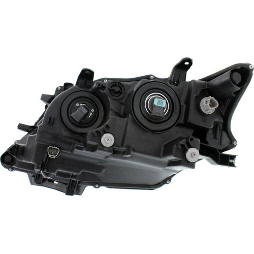 HEAD LAMP RH HALOGEN CAN BUILT BLACK TRIM HQ  REPLACEMENT FOR LEXUS RX350 2013 PARTSLINK NUMBER  LX2503156