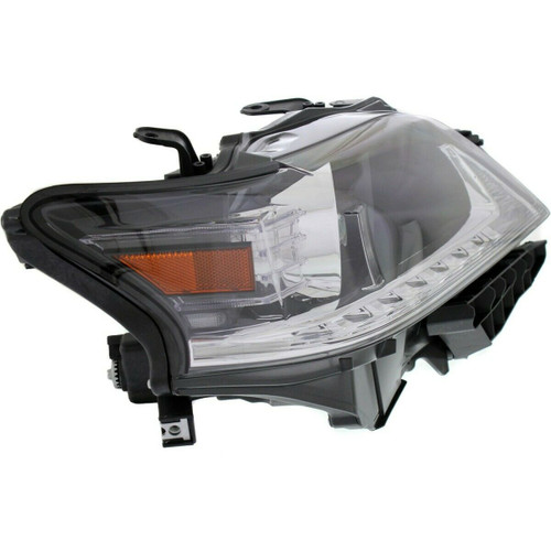 HEAD LAMP RH HALOGEN CAN BUILT BLACK TRIM HQ  REPLACEMENT FOR LEXUS RX350 2013 PARTSLINK NUMBER  LX2503156