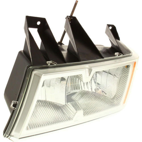 HEAD LAMP LH XTREME W/CHROME BEZEL HQ  REPLACEMENT FOR CHEVROLET COLORADO 2006 PARTSLINK NUMBER  	GM2502247