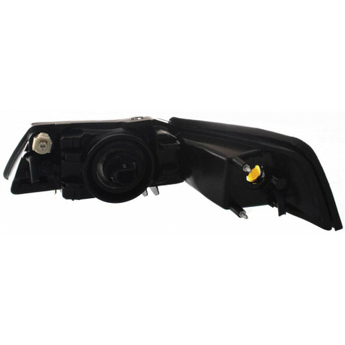 HEAD LAMP RH BLACK BEZEL HQ REPLACEMENT FOR FORD MUSTANG 2003 PARTSLINK NUMBER  FO2503177