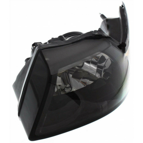 HEAD LAMP LH BLACK BEZEL HQ REPLACEMENT FOR FORD MUSTANG COBRA 2003 PARTSLINK NUMBER FO2502177 HEAD LAMP LH BLACK BEZEL HQ REPLACEMENT FOR FORD MUSTANG COBRA 2003 PARTSLINK NUMBER FO2502177