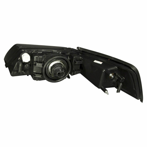 HEAD LAMP RH BLACK BEZEL HQ REPLACEMENT FOR FORD MUSTANG COBRA 2003 PARTSLINK NUMBER  FO2503177