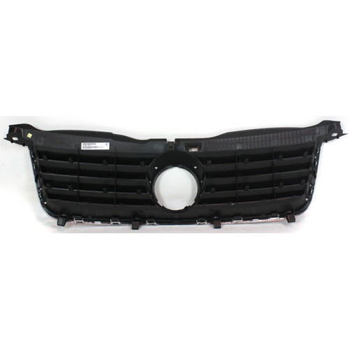 GRILLE CHROME/BLACK 1.8/2.0L REPLACEMENT FOR VOLKSWAGEN PASSAT 2005 PARTSLINK NUMBER  VW1200134