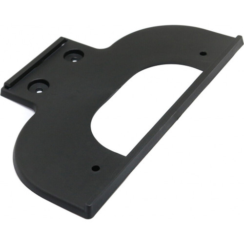 LICENSE PLATE BRACKET FR (MATTE-BLACK)  REPLACEMENT FOR CHEVROLET PICKUP CHEVY SILVERADO-1500 , 2500-3500 2006 PARTSLINK NUMBER GM1068116
