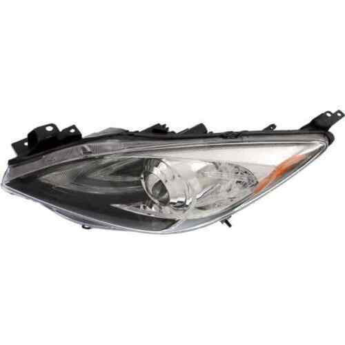 HEAD LAMP LH HID W/O AUTO LEVEL CONTROL W/DRL HQ REPLACEMENT FOR MAZDA MAZDA 3 2013 PARTSLINK NUMBER MA2518149 HEAD LAMP LH HID W/O AUTO LEVEL CONTROL W/DRL HQ REPLACEMENT FOR MAZDA MAZDA 3 2013 PARTSLINK NUMBER MA2518149