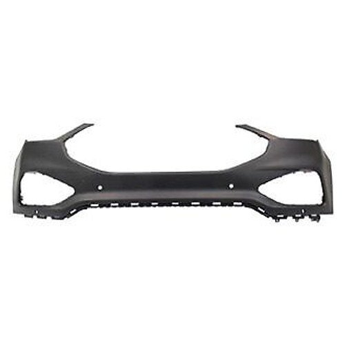 BUMPER UPPER FR PRIMED W/6 SENSOR/TOW HOOK  REPLACEMENT FOR FORD EDGE ST 2019 PARTSLINK NUMBER FO1014139