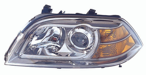 HEAD LAMP LH HQ REPLACEMENT FOR ACURA MDX 2004 PARTSLINK NUMBER AC2518107