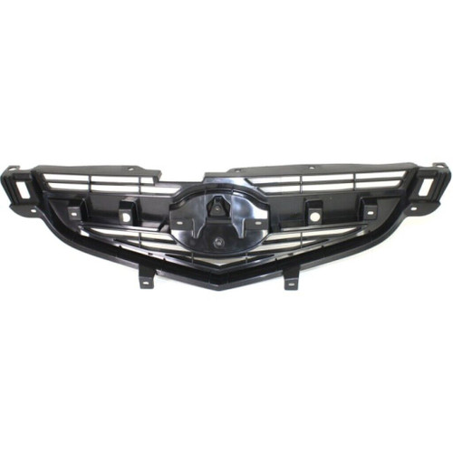 GRILLE MATTE BLACK REPLACEMENT FOR ACURA TL 2004 PARTSLINK NUMBER AC1200109